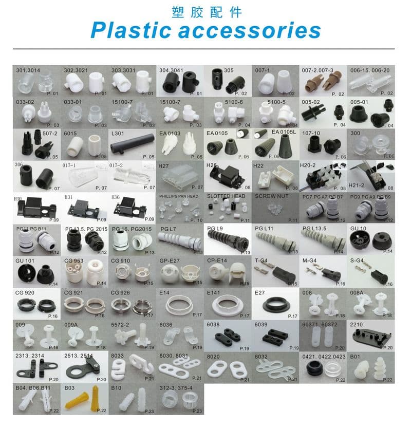 Plastic Accessories & Connectors